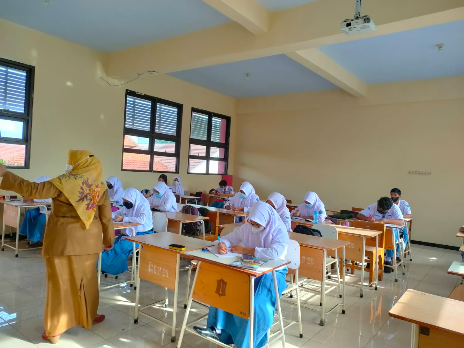 Siswa Antusias Melaksanakan PTM