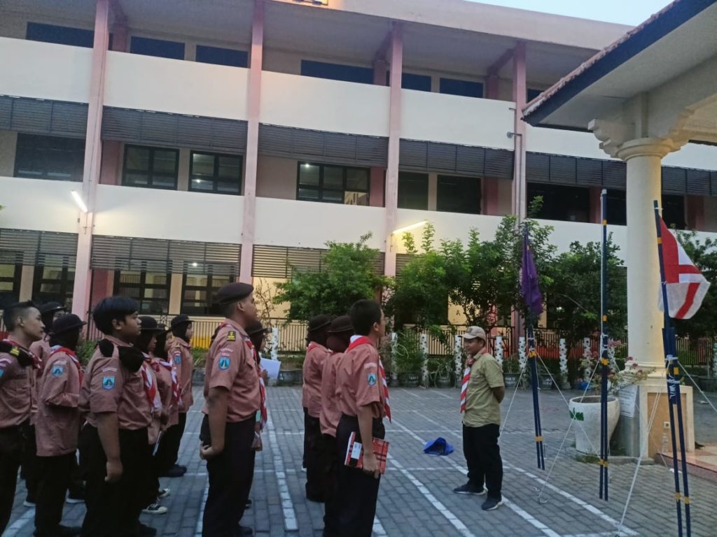 kegiatan pembataraan pramuka smadasa tahun 2023