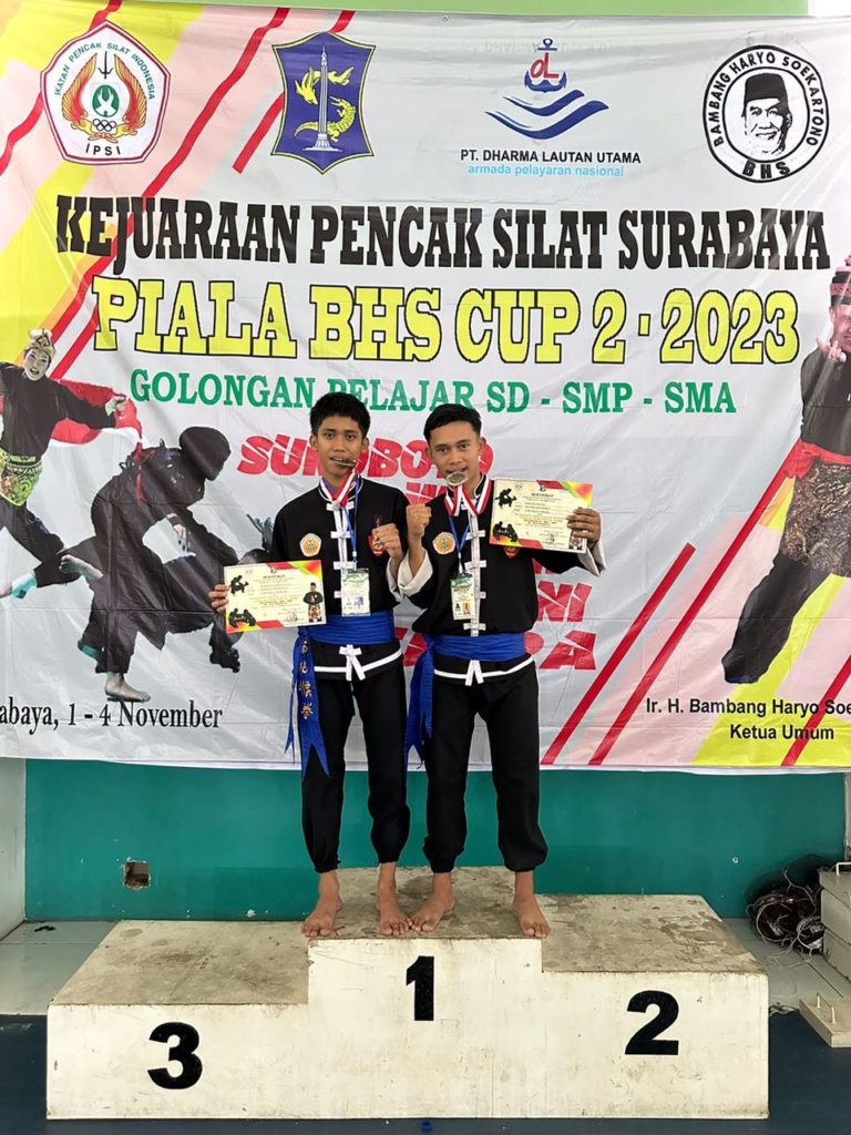 barry silver & abdillah bronze pencak silat surabaya