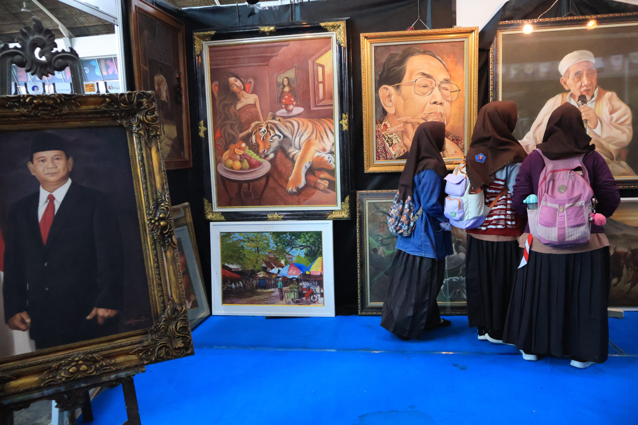 Eksplorasi Karya Seni di Gelaran Pasar Seni Lukis Indonesia ke-14